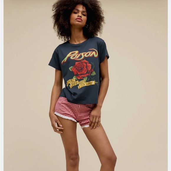 Daydreamer NWT REVOLVE Poison Graphic Tee in Navy - Picture 1 of 8